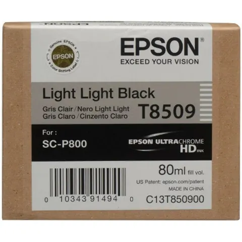Epson T8509 - Helles Hellschwarz - Druckerpatrone – Bild 2