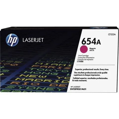 HP 654A (CF333A) - Magenta - Toner – Bild 2