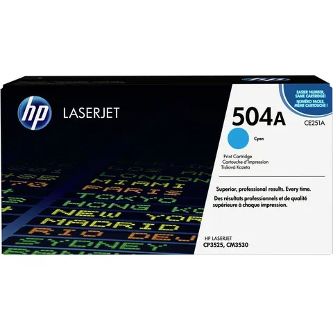 HP 504A (CE251A) - Cyan - Toner – Bild 2