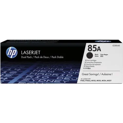 HP 85A 2x Schwarz LaserJet Tonerpatrone – Bild 2