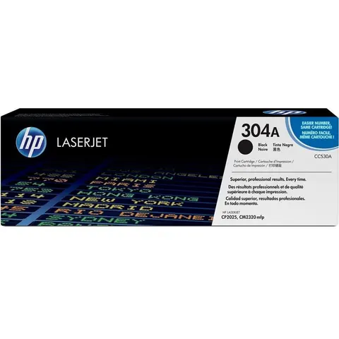 HP 304A (CC530A) - Schwarz - Toner – Bild 1
