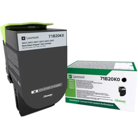Lexmark 71B20K0 - Schwarz - Toner – Bild 2