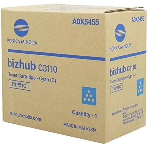 Konica Minolta A0X5455 - Cyan - Toner – Bild 2