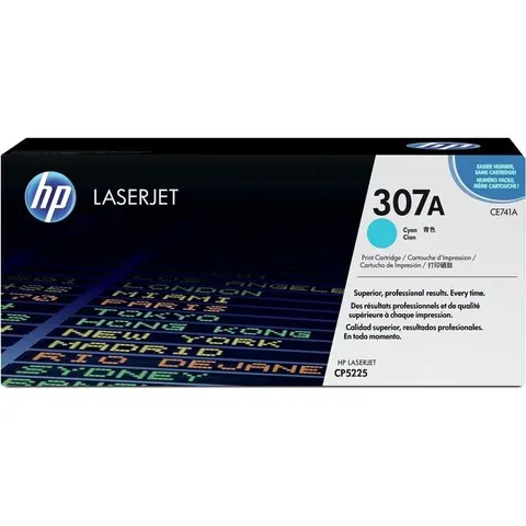 HP 307A (CE741A) - Cyan - Toner – Bild 2