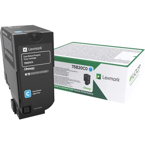Lexmark 75B20C0 - Cyan - Toner – Bild 2