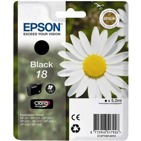 Epson Daisy Singlepack Black 18 Claria Home Ink – Bild 2