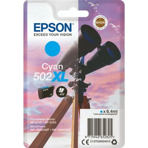Patrone Epson 502 cyan XL T02W2 – Bild 2