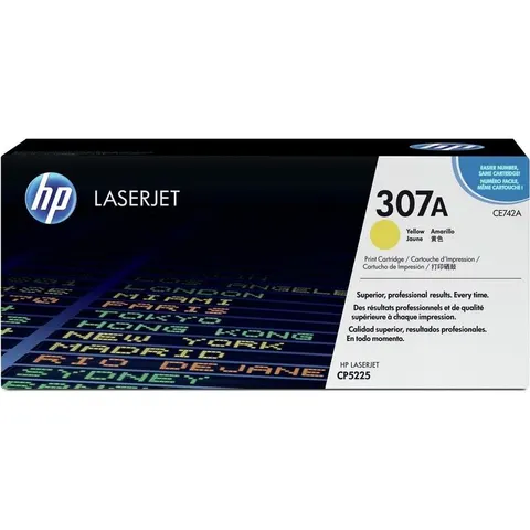 HP 307A (CE742A) - Gelb - Toner – Bild 2