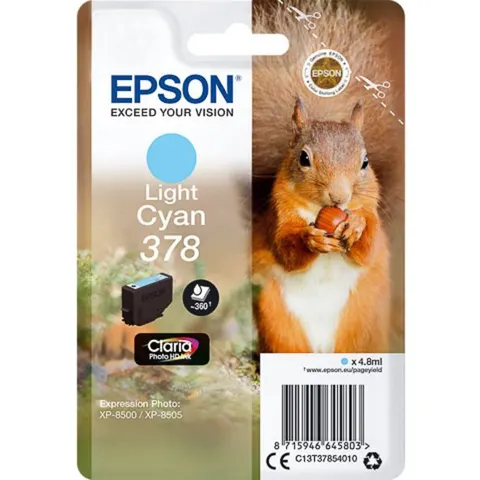EPSON 5LB Singlepack Light Cyan 378 – Bild 2