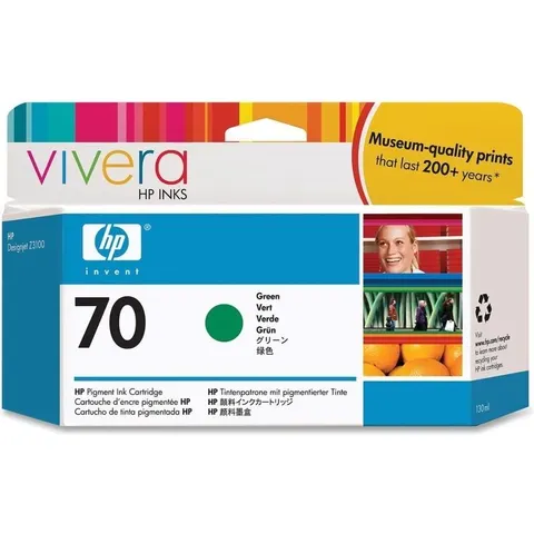 HP 70 Tinte gruen 130 ml Vivera – Bild 2