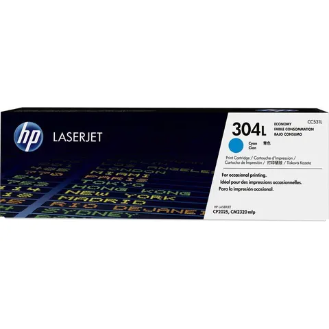 HP 304L (CC531L) - Cyan - Toner – Bild 2