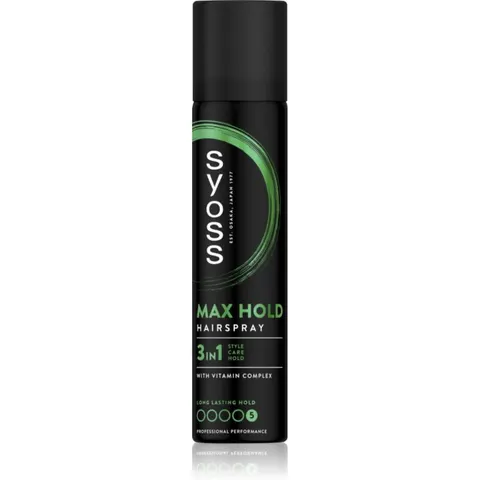 Syoss Max Hold Haarspray mit extra starker Fixierung mini 75 ml – Bild 2