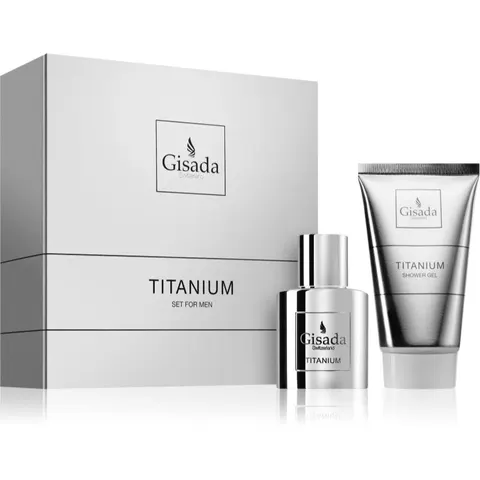 150ml Gisada Titanium Set (EdP 50ml + Shower Gel 100ml) – Bild 2