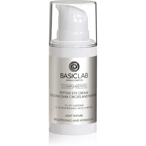 BasicLab Dermocosmetics Complementis leichte Augencreme gegen Schwellungen und Augenringe 15 ml – Bild 2
