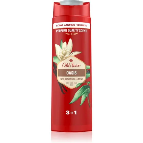 Old Spice Oasis Duschgel 3in1 400 ml – Bild 2