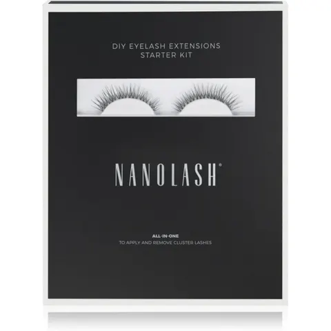 Nanolash DIY Eyelash Extensions Starter Kit Innocent – Svart – Bild 2