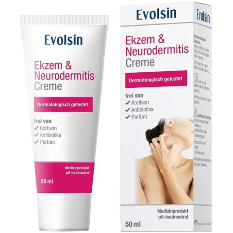 Evolsin Ekzem & Neurodermitis Creme – Bild 3