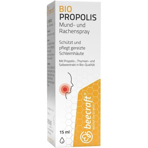 Beecraft Propolis BIO Mund- und Rachenspray – Bild 2