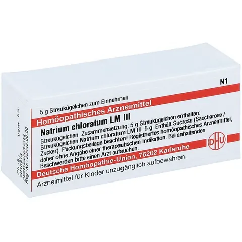 DHU Lm Natrium Chloratum Iii Globuli – Bild 2