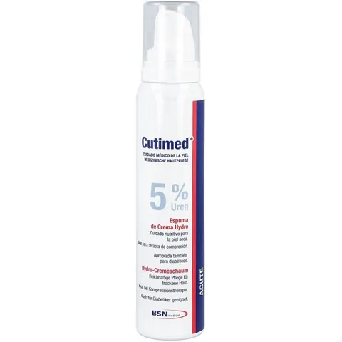 Cutimed Acute Hydro Cremeschaum 5% Urea – Bild 2