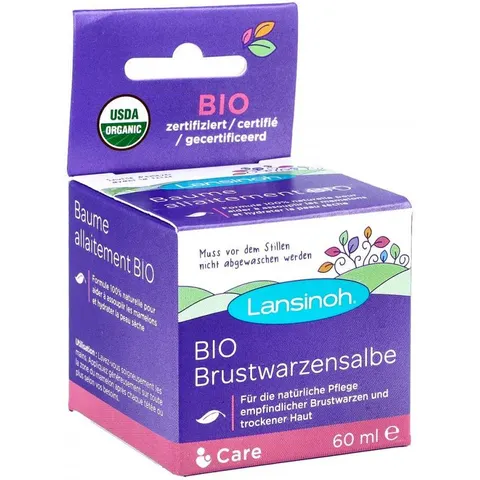 Lansinoh Bio Brustwarzensalbe – transparent – Bild 4