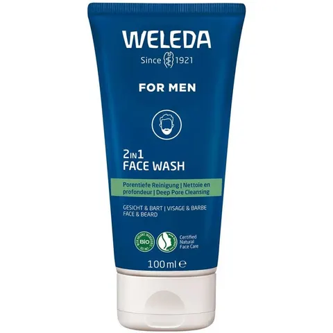 Weleda For Men 2in1 Face Wash – Bild 2
