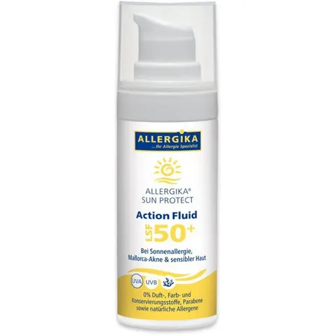 ALLERGIKA SUN PROTECT Action Fluid LSF 50+ 50 ml Creme – Bild 2