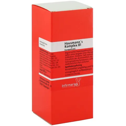 Infirmarius Hausmann Komplex 81 Lycopodium Tropfen – Bild 2