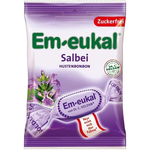 Em-eukal Salbei zuckerfrei 75 g Bonbons – Bild 2