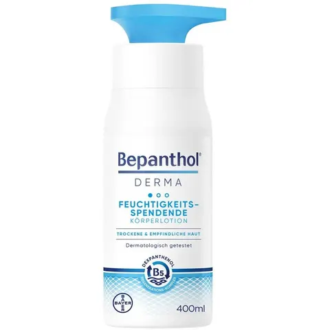 Bepanthol Derma Feuchtigkeitsspendende Körperlotion Pumpspender – Bild 4