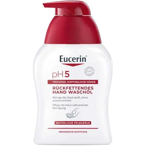 Eucerin pH5 Hand Wasch öl empfindliche Haut – Bild 2