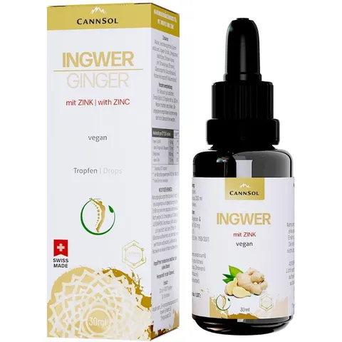 Cannsol Ingwer mit Zink Tropfen – Bild 2