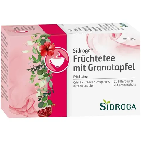 Sidroga Früchtetee mit Granatapfel 20X2.0 g Tee – Bild 2