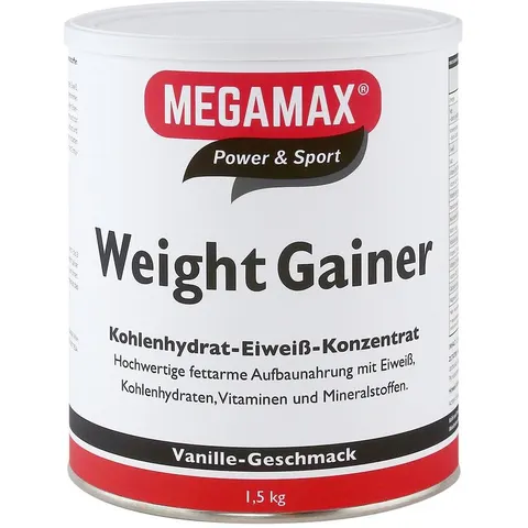 Weight Gainer Megamax Vanille Pulver – Bild 3