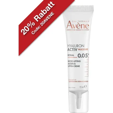 Avene Hyaluron Activ Procedure Augen-Lippen Creme – Bild 4