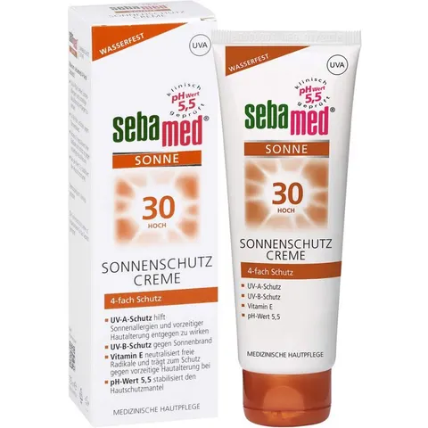 Sebamed Sonnenschutz Creme Lsf 30 – Bild 2