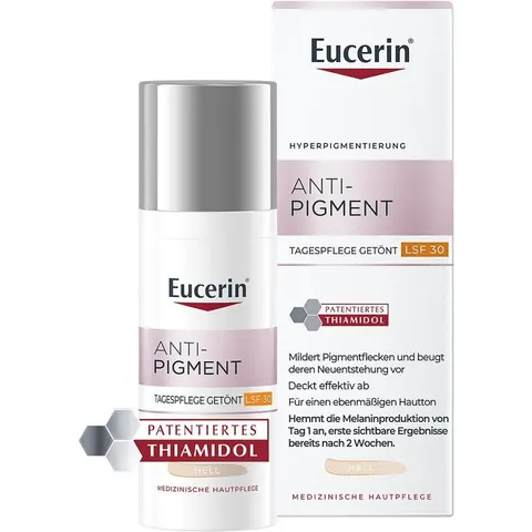 Eucerin Anti-Pigment Tag Getönt Hell LSF 30 – Bild 2