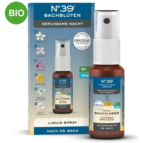 Bachblüten Notfall Nummer 3 9 Spray Nacht – Bild 2