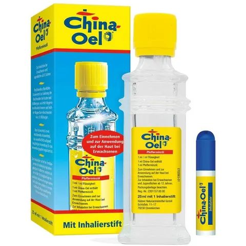 China-Öl + Inhalator 25 ml Ätherisches Öl – Bild 2