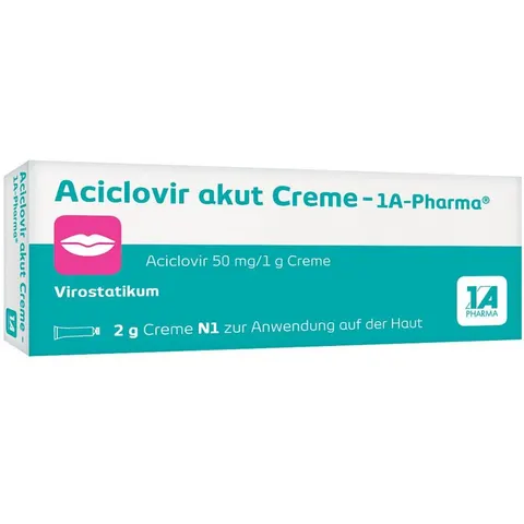 Aciclovir akut Creme - 1A-Pharma® – Bild 2