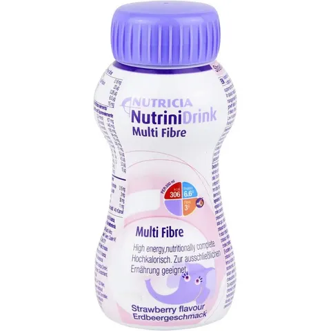 Nutrini Drink Multi Fibre Erdbeergeschmack – Bild 2