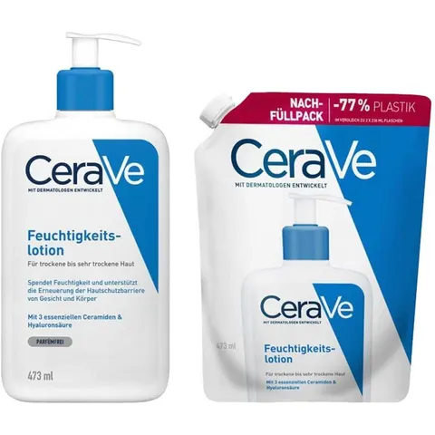 Cerave Feuchtigkeitslotion + Nachfüllpack – Bild 3