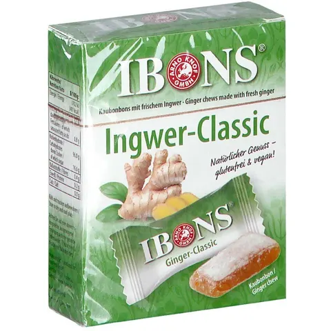 Ibons Ingwer Classic Box Kaubonbons – Bild 2