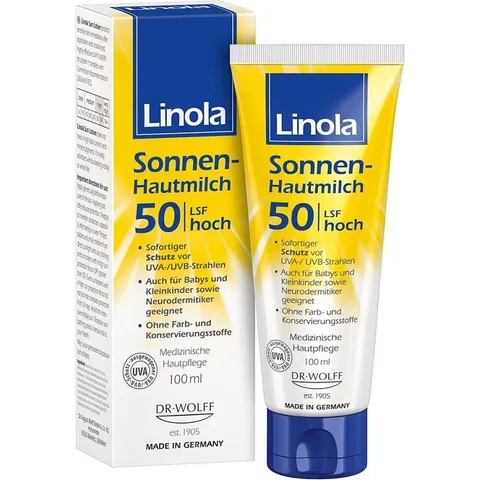 Linola Sonnen-Hautmilch Lsf 50 – Bild 2