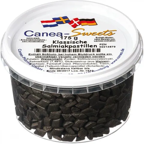 Canea-Sweets Salmiak Pastillen klassisch – Bild 2