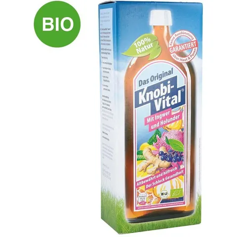 Knobivital mit Ingwer+holunder Bio – Bild 2