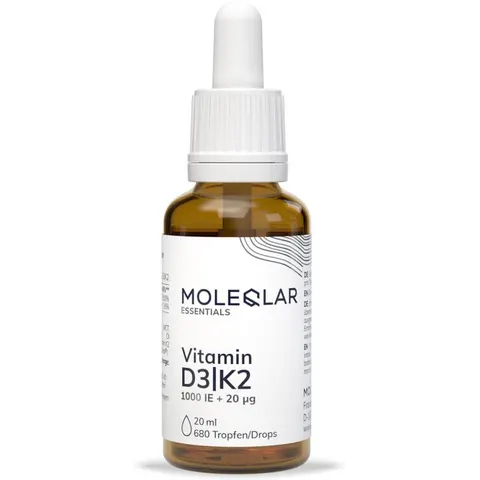 Moleqlar Vitamin D3/K2 1000 I.E.+20 Μg Tropfen – Bild 2