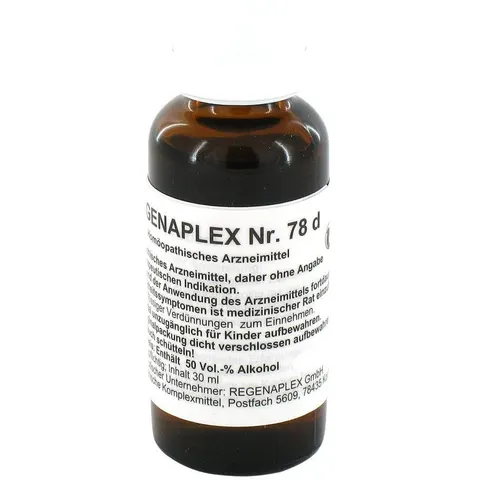 Regenaplex Nummer 78 d Tropfen – Bild 2
