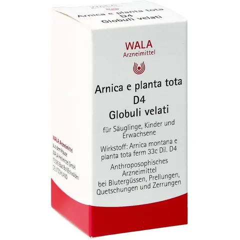 Wala Arnica E Planta tota D4 Globuli – Bild 2