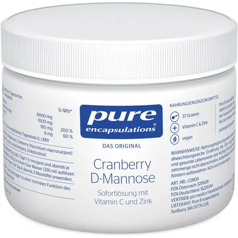 Pure Encapsulations Cranberry D-Mannose Pulver – Bild 2